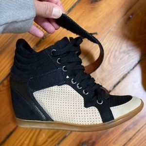 Rebecca Minkoff  Wedge High Top Sneaker Size US5 UK35